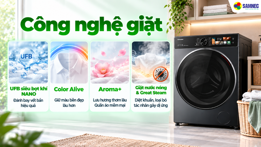 Máy giặt TW-T25BZU115MWV(MG) 