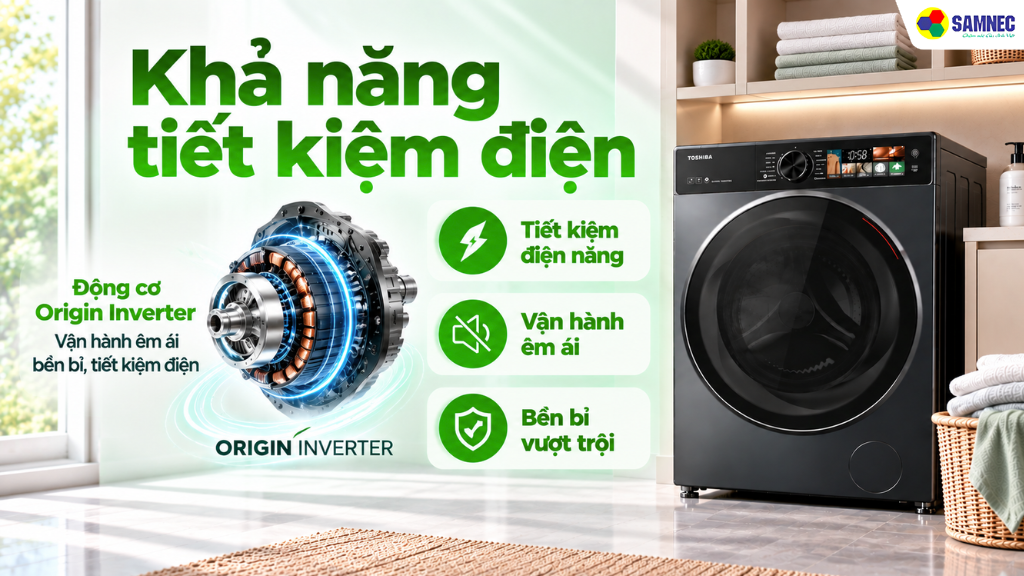 Máy giặt 10.5 kg Toshiba