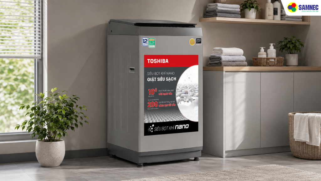 Máy giặt Inverter 12 kg Toshiba AW-DK1300KV(SG) 