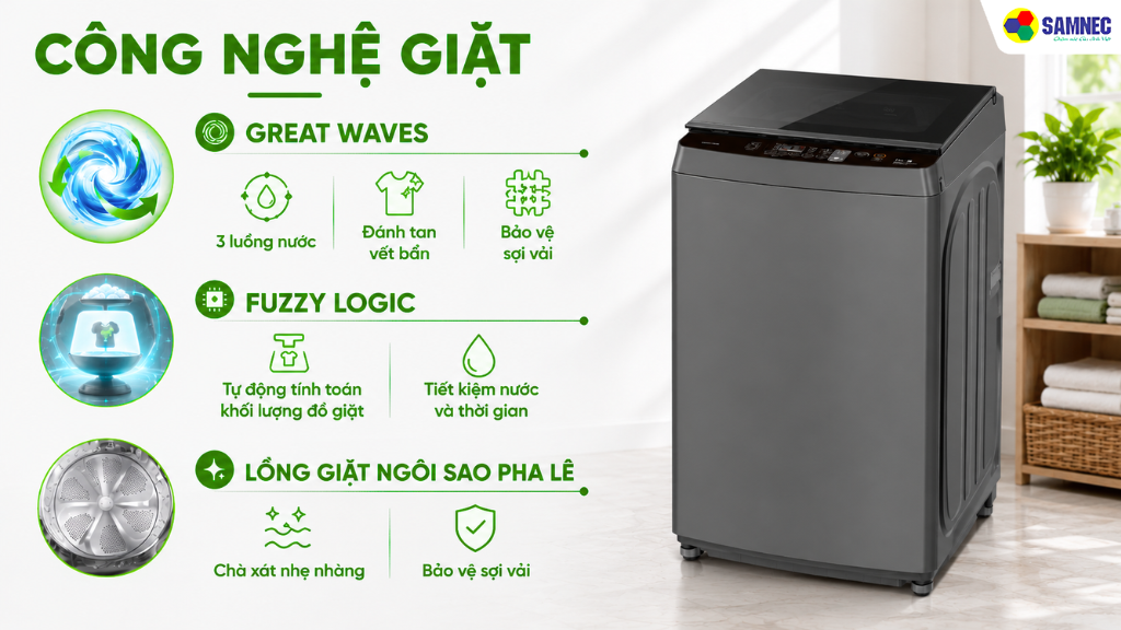 Máy giặt AW-DM1400LV(MK) 