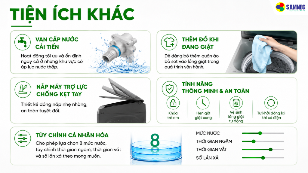 Máy giặt Inverter 13kg Toshiba 