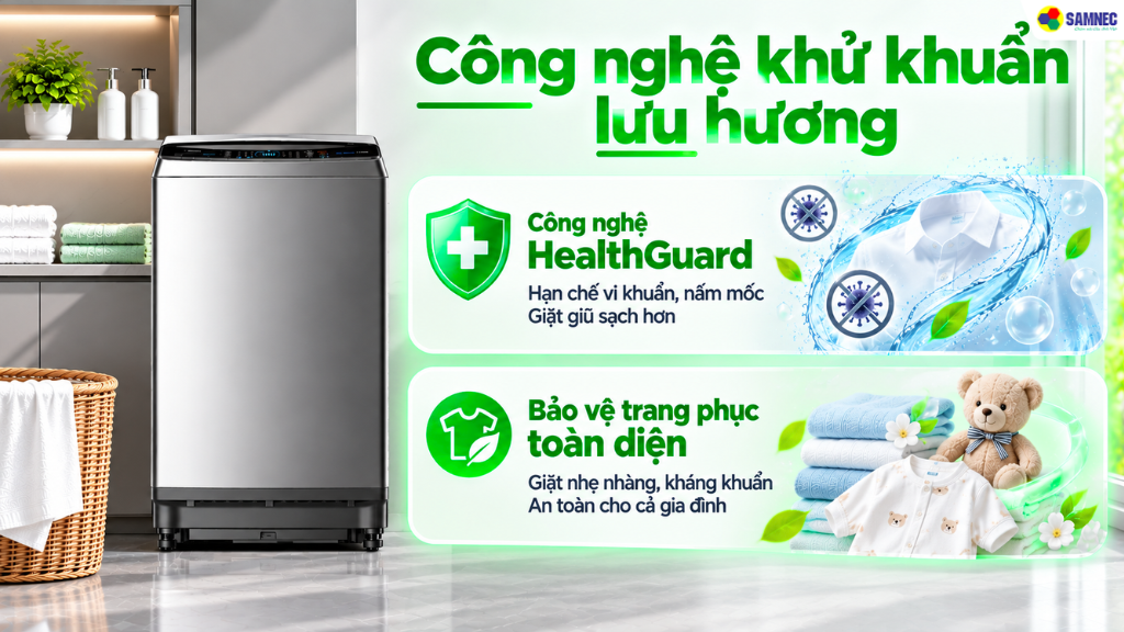Máy giặt cửa trên MA200W95