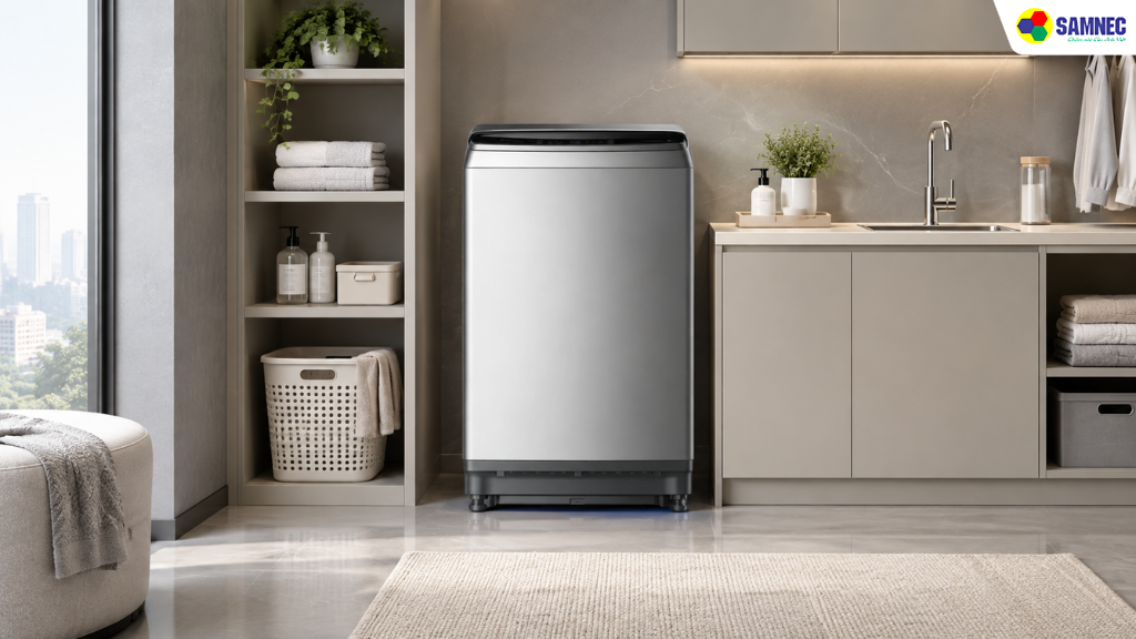 Máy giặt cửa trên 10.5 kg Midea MA200W105