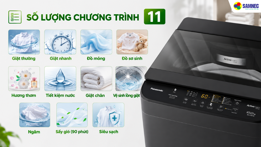 Máy giặt 10 kg NA-F10S10BRV
