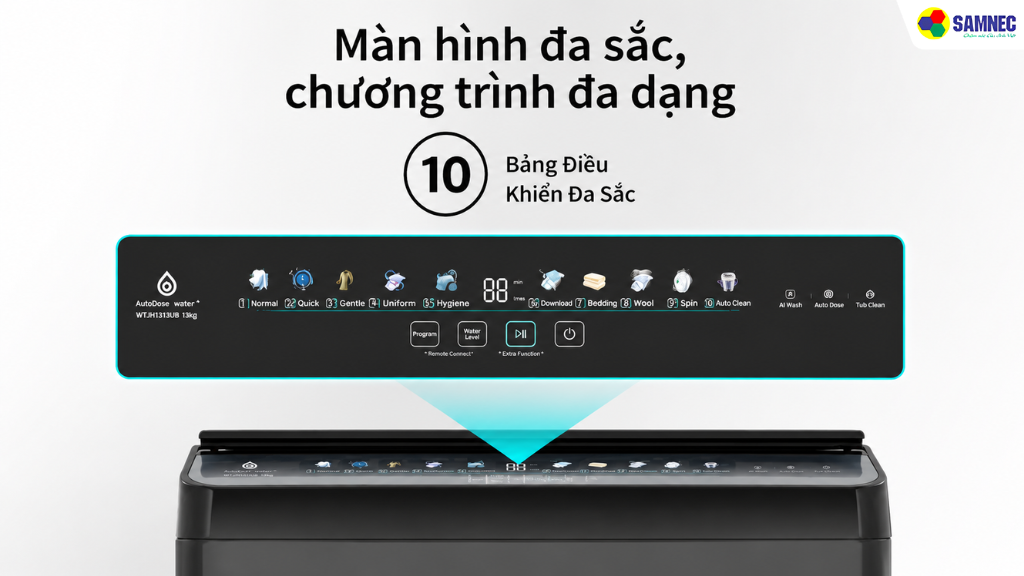 Máy giặt Hisense WTJH1313UB