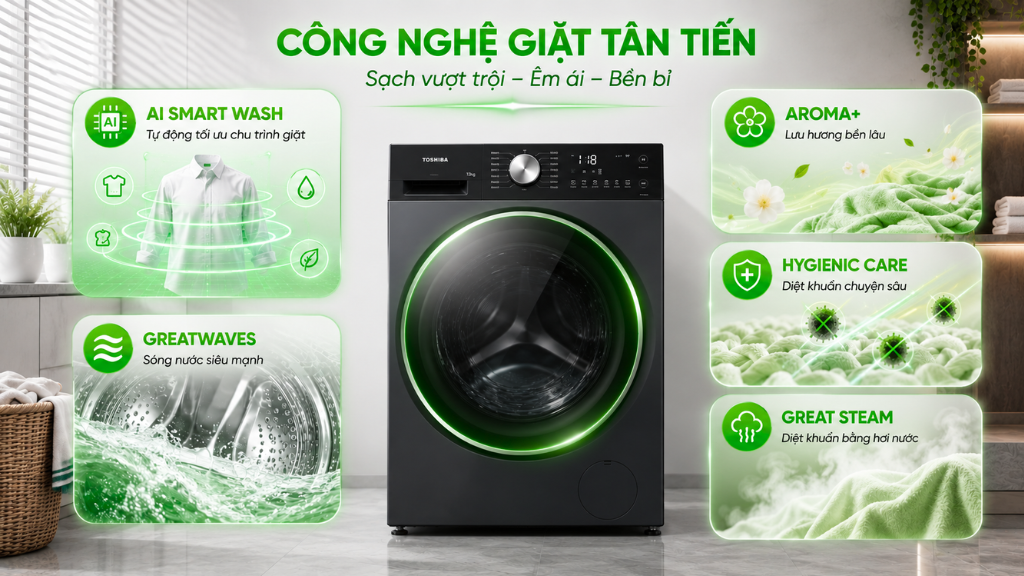 Máy giặt TW-T33B140UWV(MK)