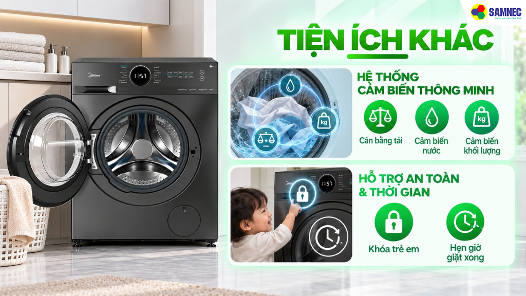 Máy giặt Midea MF200W95
