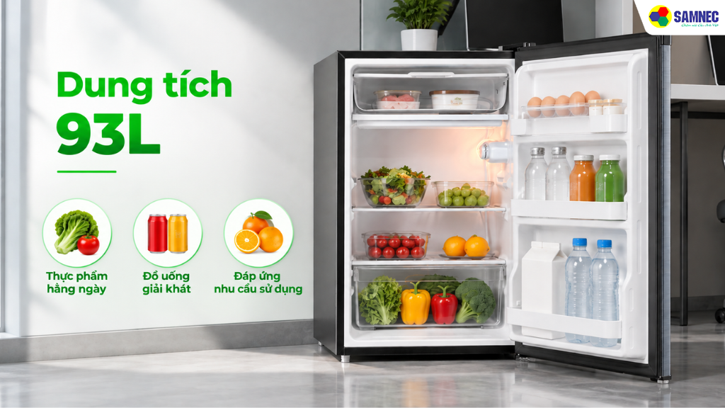 Tủ lạnh mini Midea MDRD142FGA50VN
