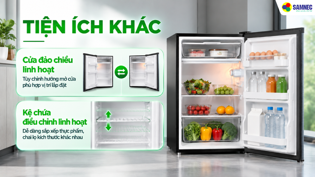Tủ lạnh Midea MDRD142FGA50VN