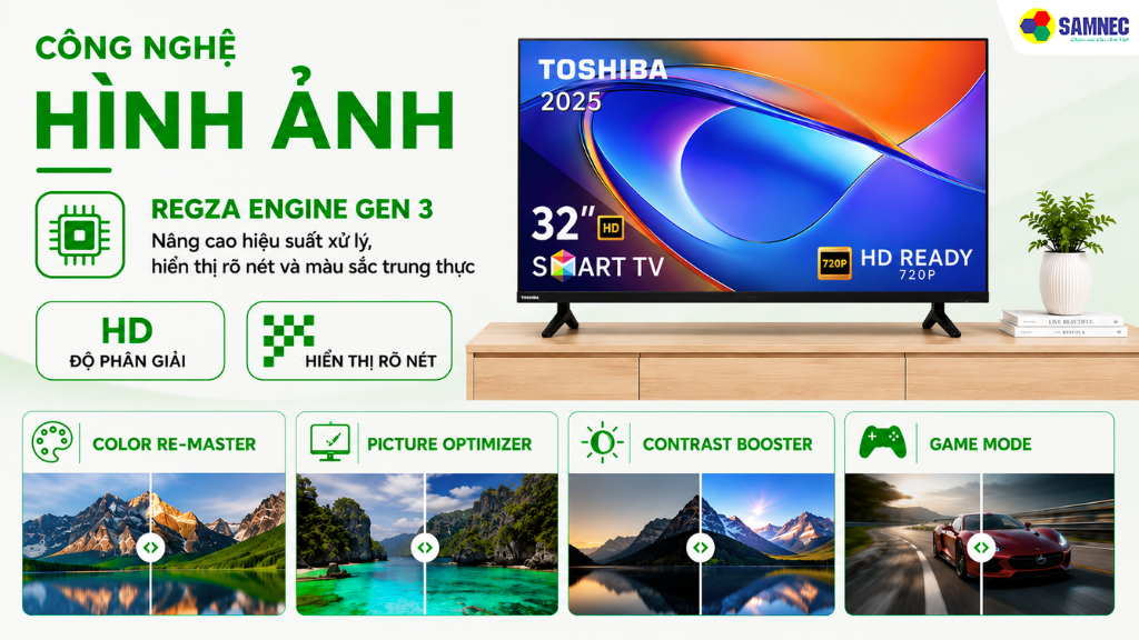 Smart Tivi 32 inch Toshiba 32V35RP