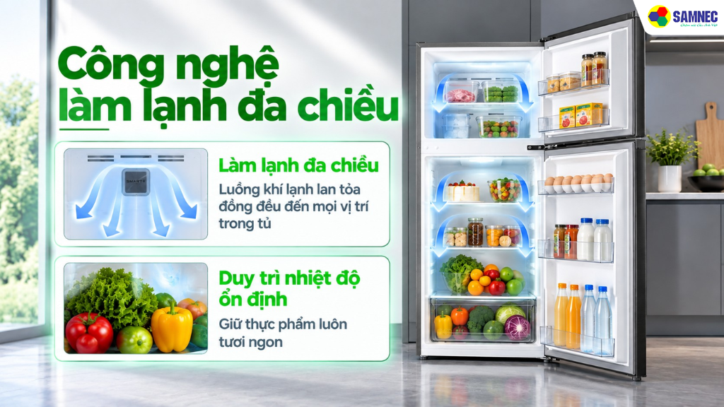 Tủ lạnh Inverter 236 lít MDRT346MTB28VN