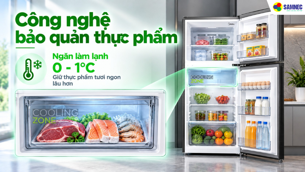 Tủ lạnh 236 lít MDRT346MTB28VN