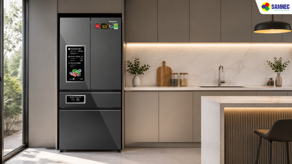 Tủ lạnh Inverter 545 lít Multi Door Panasonic NR-YW590XJKV