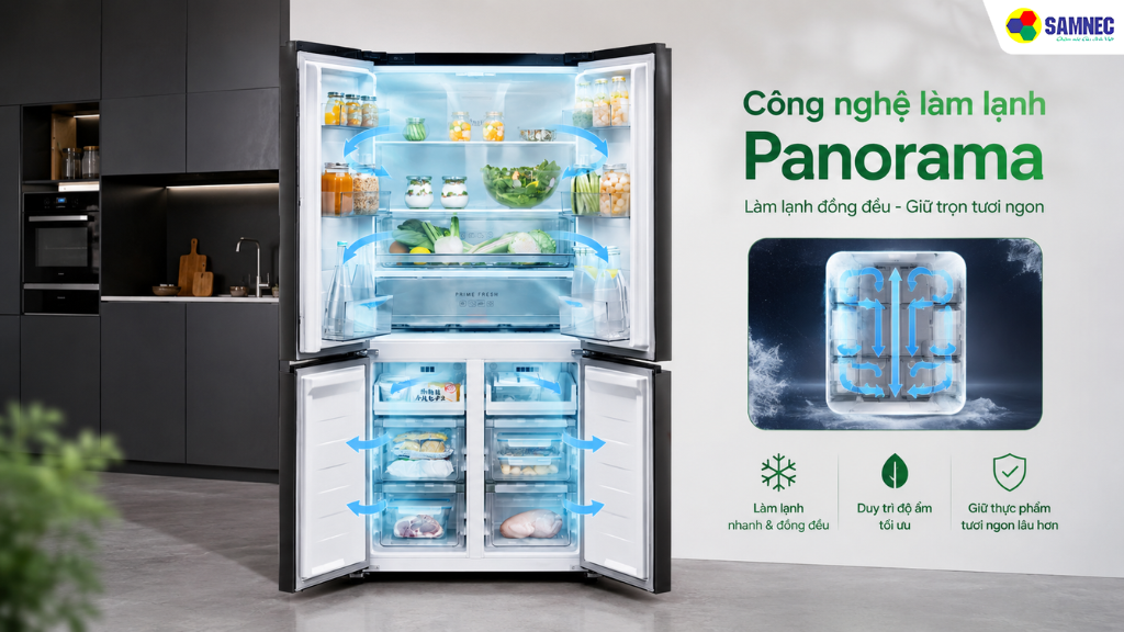 Tủ lạnh 445 lít Panasonic NR-XZ520CWKV