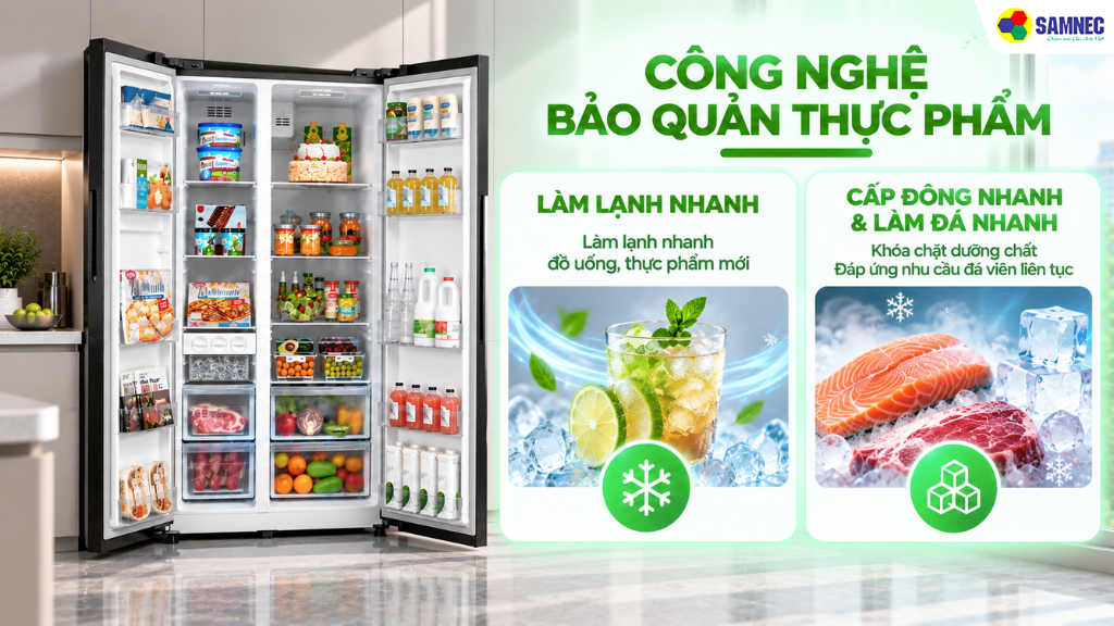 Tủ lạnh Midea MDRS710FGG28VN