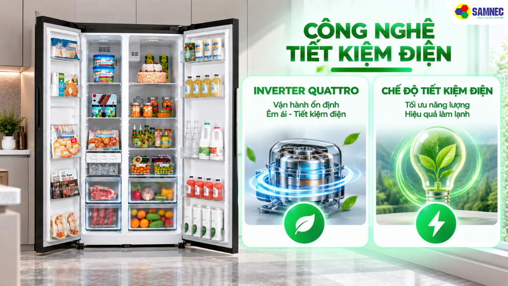 Tủ lạnh MDRS710FGG28VN