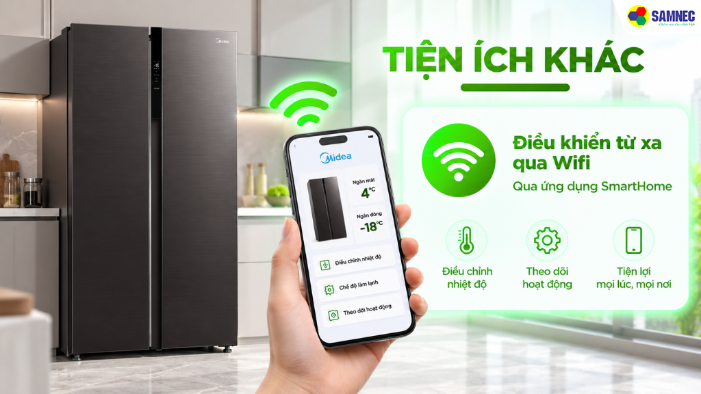 Tủ lạnh MDRS710FGG28VN