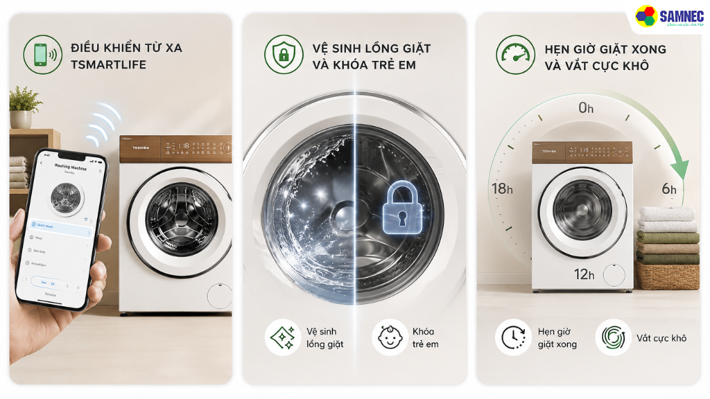 Đa dạng tiện ích khác