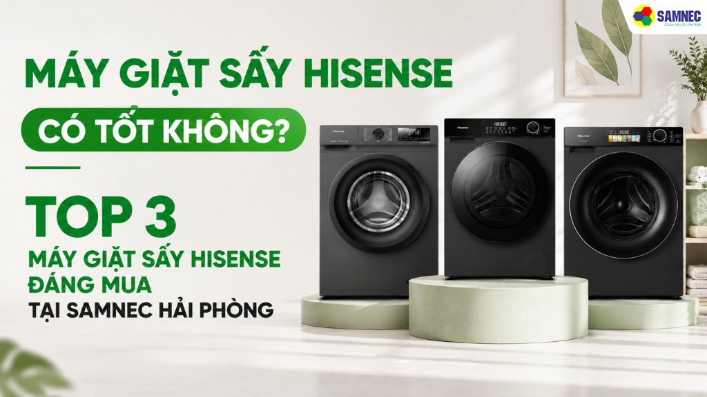 Máy giặt sấy 2 trong 1 là giải pháp thiết yếu cho các gia đình hiện đại 