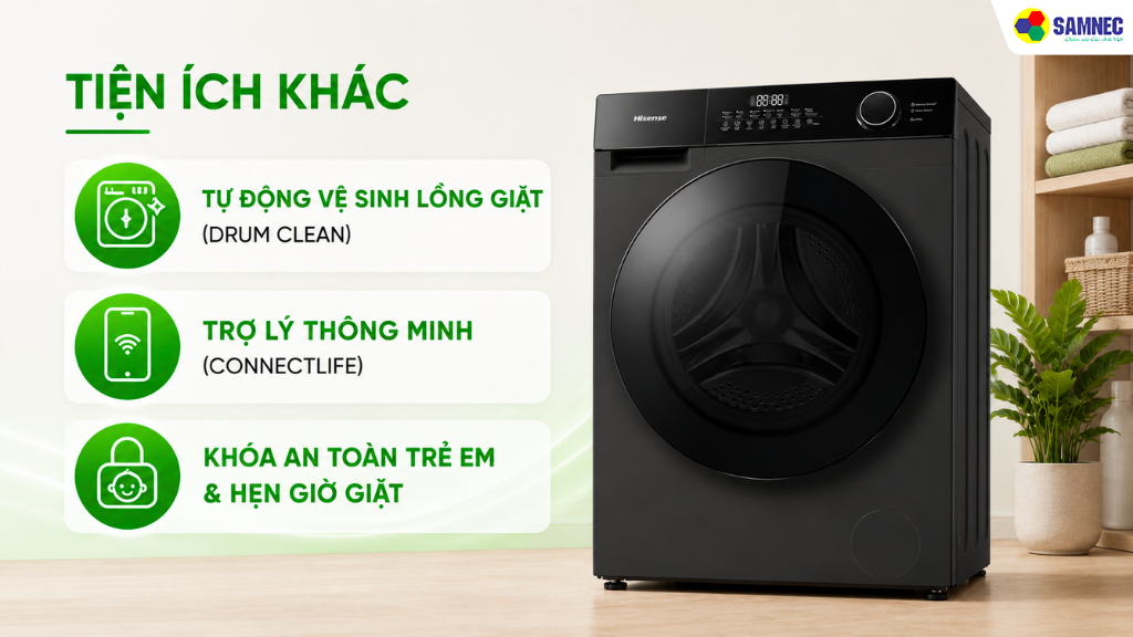 Đa dạng tiện ích khác