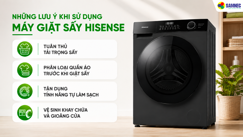 Những lưu ý khi sử dụng sản phẩm