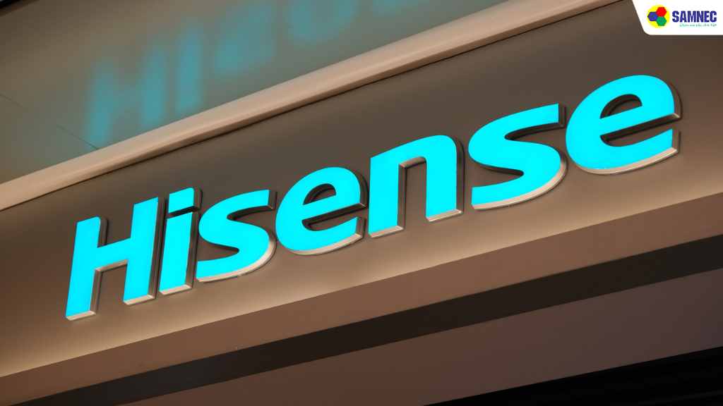 Hisense nổi tiếng với các dòng thiết bị điện tử, điện lạnh và gia dụng thông minh