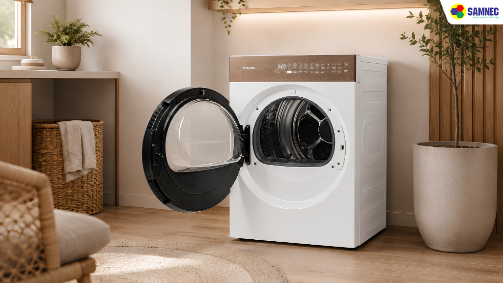 Máy sấy 8 kg Toshiba TD-T37BS90HWV(WT)