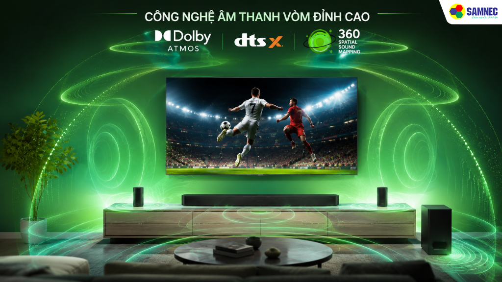 Loa Sony Tích hợp các công nghệ âm thanh vòm đỉnh cao
