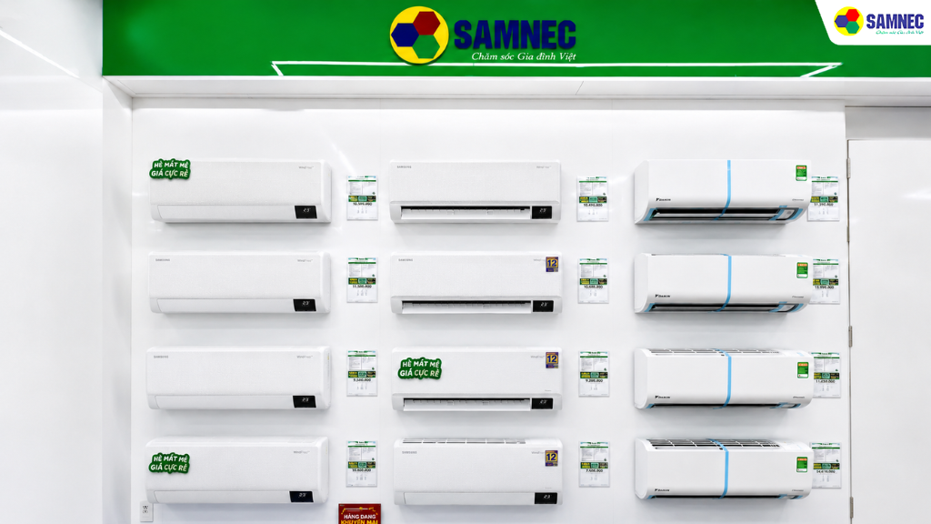 Mua điều hòa Samsung chính hãng, có bảo hành tại Samnec Hải Phòng