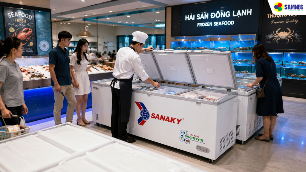 Tủ đông Sanaky hoàn toàn là khoản đầu tư rất đáng tiền