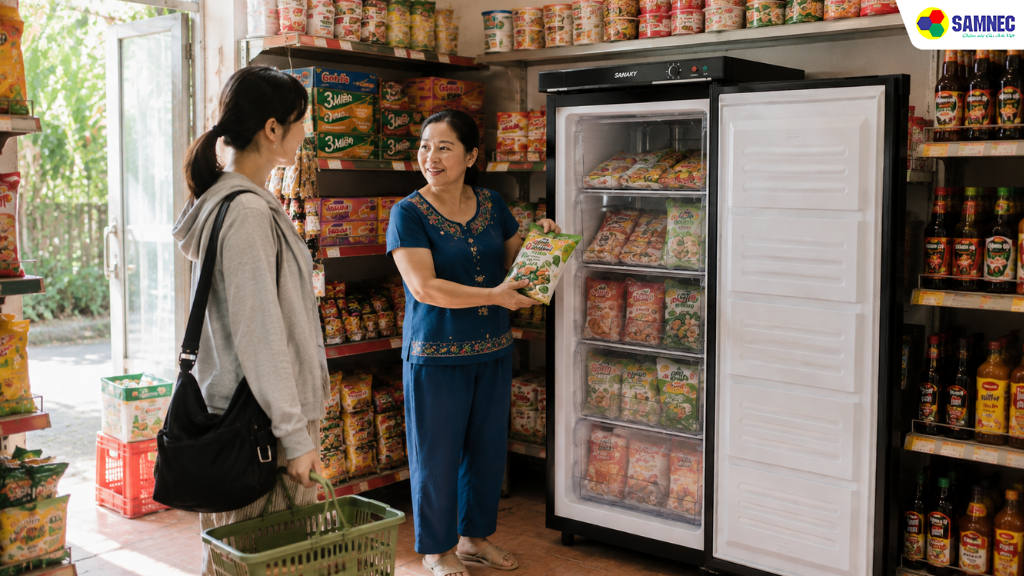 Lựa chọn tủ đông Sanaky ngang hay đứng sẽ phù hợp với tùy từng mục đích sử dụng