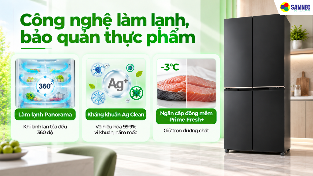 Công nghệ làm lạnh, bảo quản thực phẩm