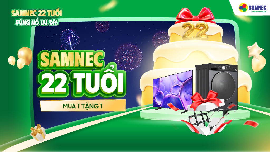 Samnec 22 Tuổi - Mua 1 Tặng 1