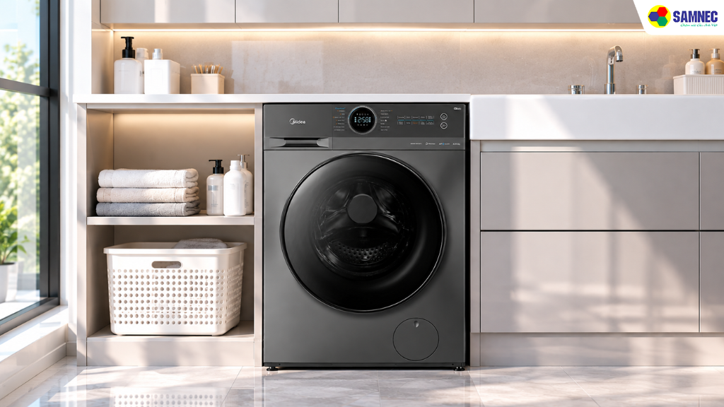 Máy giặt cửa trước 10.5 kg Midea MF200W105
