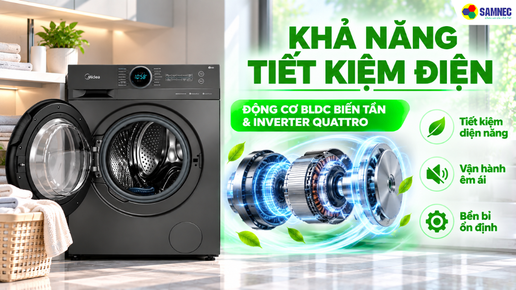 Máy giặt Midea MF200W105