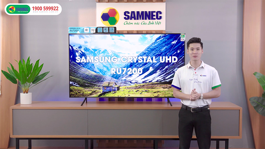 Smart Tivi Samsung 4k 70 Inch Ua70ru7200kxxv
