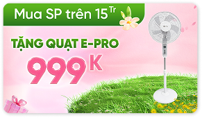 Tặng quạt epro