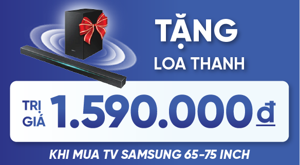 Tặng loa thanh samsung