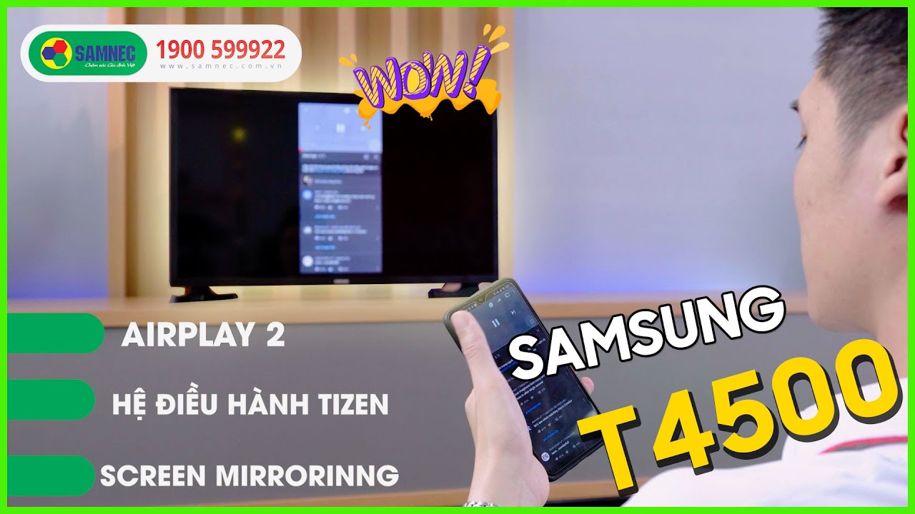 Smart Tivi Samsung HD 32 inch UA32T4500AKXXV