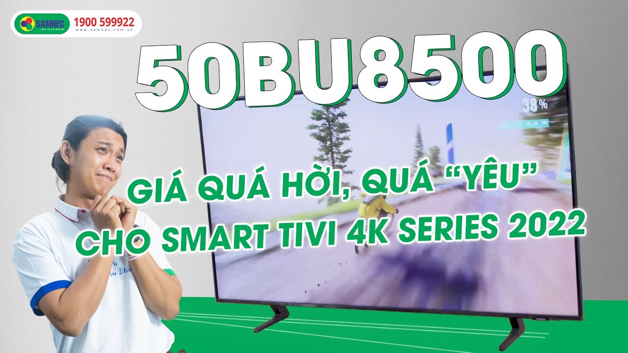 Smart Tivi Samsung Crystal UHD 4K 50 inch UA50BU8500KXXV