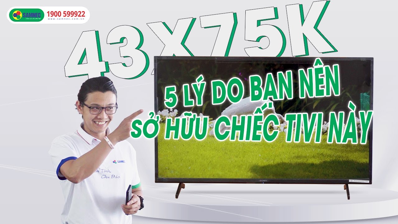 Google Tivi Sony Bravia 4K 43 inch KD-43X75K