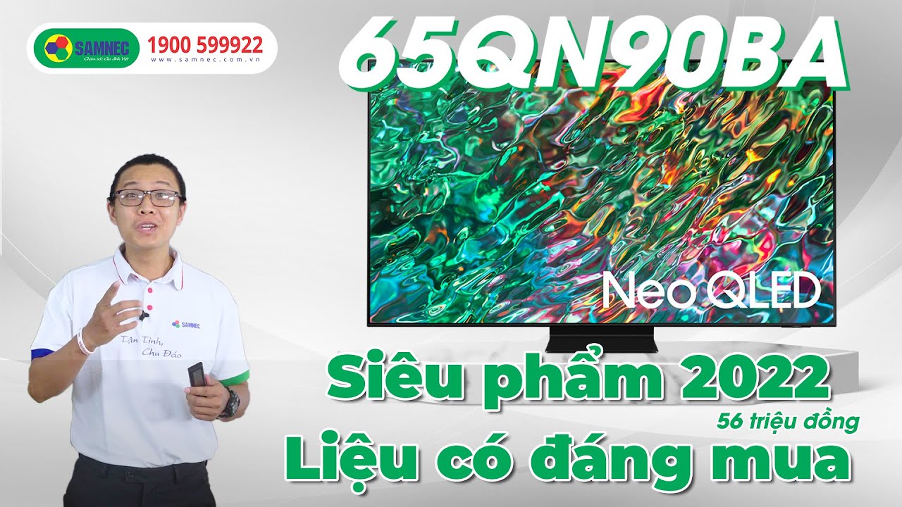 Smart Tivi Samsung Neo QLED 4K 65 inch QA65QN90BAKXXV