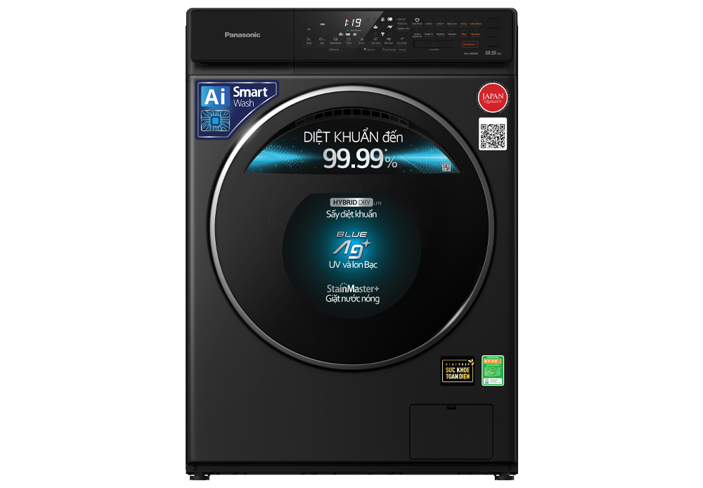 Máy giặt Panasonic Inverter 9,5 kg NA-V95FR1BVT