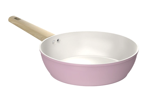 Chảo phủ sứ Nano đáy từ Sunhouse SHG24MP