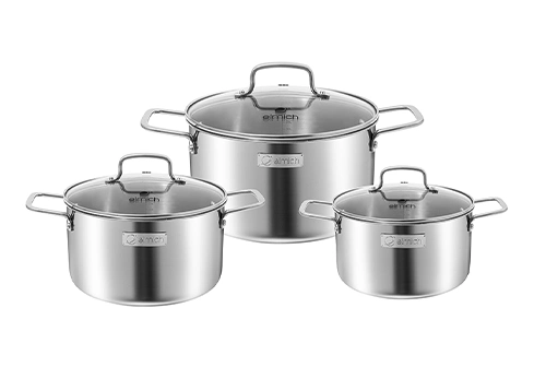 Bộ nồi inox liền khối Elmich EL2488IN02