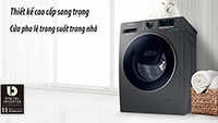 Hướng dẫn sử dụng bảng điều khiển máy giặt Samsung Addwash WW90K54E0UX