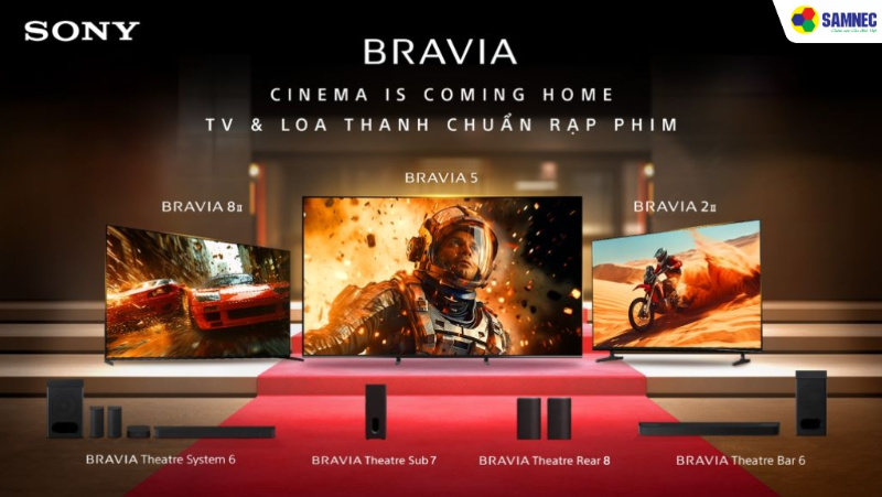 Sony trình làng dòng TV BRAVIA 2025 mới mang trải nghiệm điện ảnh chuẩn rạp phim về nhà
