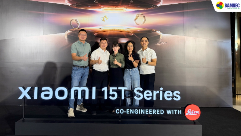 SAMNEC tại sự kiện “Thu Trọn Khoảnh Khắc” ra mắt Xiaomi 15T Series và loạt sản phẩm mới ở TP.HCM