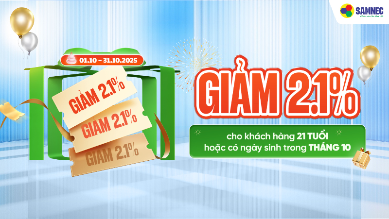 Samnec Tuổi Mới Sale To - Giảm thêm 2.1% 