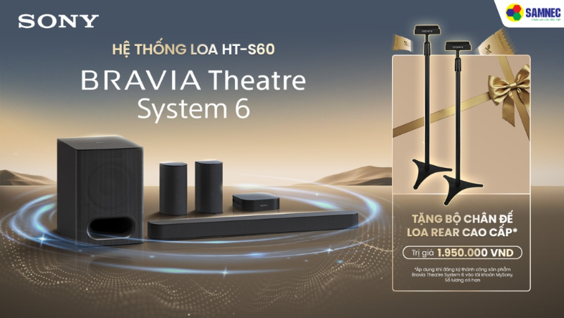 Đến Samnec Sắm Loa Sony Rinh Quà Xịn Về Nhà